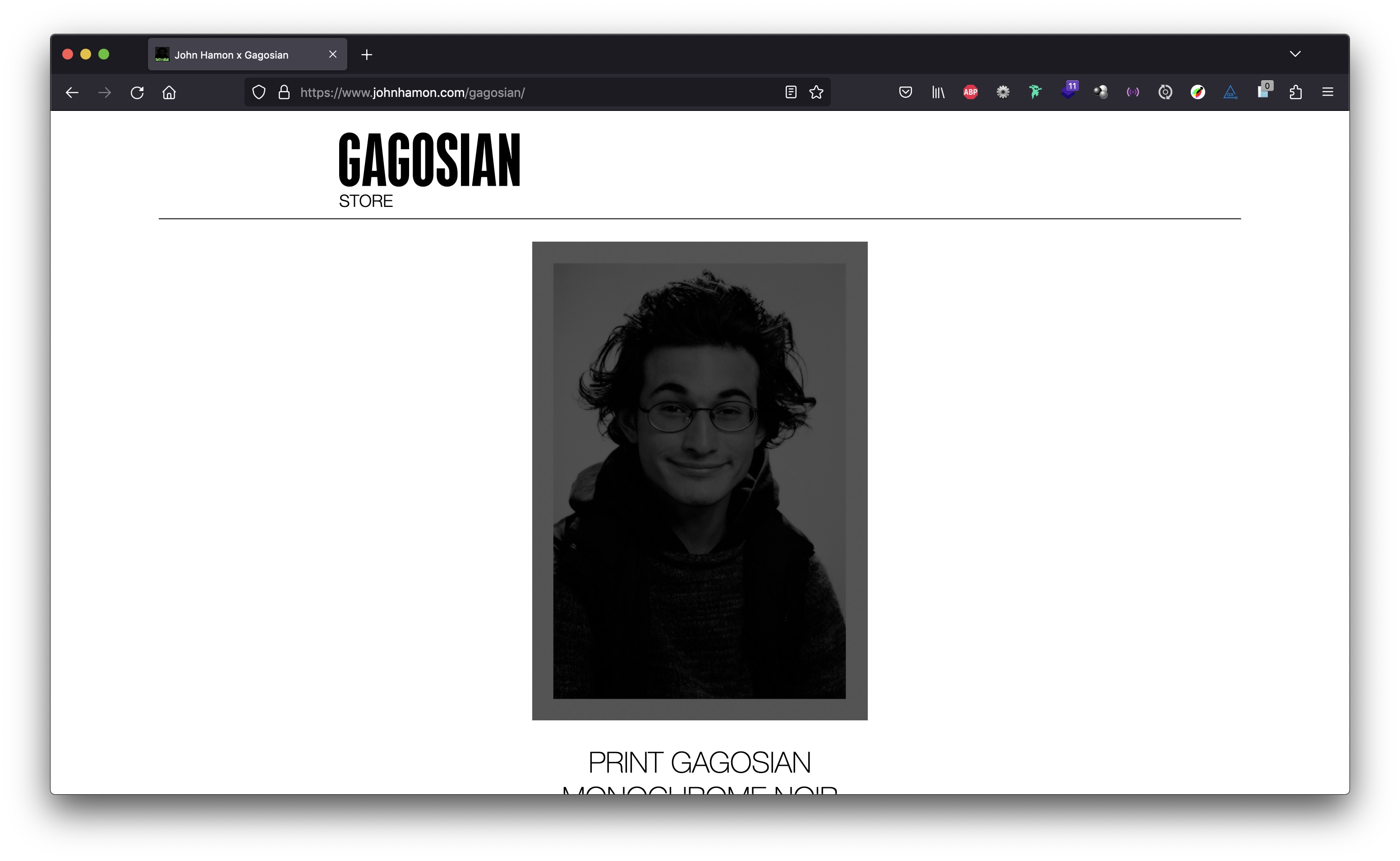 John Hamon Gagosian website